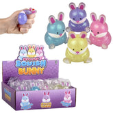 Sticky Glitter Bunny Kids Toy In Bulk - Assorted