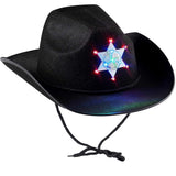 Blinking Light Up Cowboy Hat In Bulk