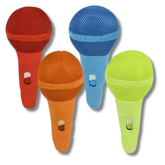 Soft Plush Stuffed Microphone Toy In Bulk - Assorted