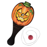 Jack O Lantern Themed Paddle Ball Fidget Kids Toy