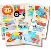 Wooden Montessori Educational Puzzle Brain Kids Toy