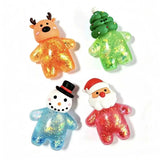 Glitter Christmas Squishy Fidget Toy for Kids