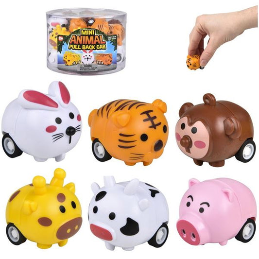 Mini Animal Pull Back Car Kids Toys In Bulk
