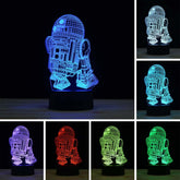 3D Robot LED Lamps In Bulk