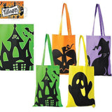 15"x16 Halloween Tote Bags For Daily Use- MOQ 12