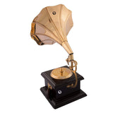 Hand Carved Decorative Antique Vintage Dummy Gramophone