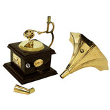 Hand Carved Decorative Antique Vintage Dummy Gramophone