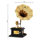 Hand Carved Decorative Antique Vintage Dummy Gramophone