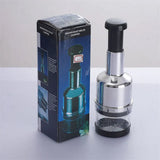 Bottle Style Kitchen Hand Chopper Dicer East To Clean Onion Chopper