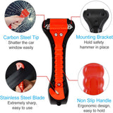 Safety Hammers For Cars 2 In 1 Emergency Escape Tool For Window Breaker- MOQ- 2 Pcs