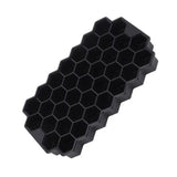 Assorted Silicone Honeycomb Shape Ice Cube Maker Tray For Kitchen