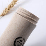 Eco- Friendly Biodegradable Wheat Straw Fiber Bottle Cup