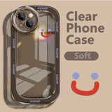 Smiley Face phone case For iPhone- Assorted