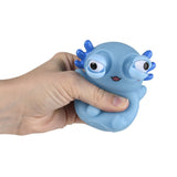 Squishy Popping Eye Axolotl Kids Toy In Bulk - Assorted