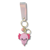 Axolotl Charm Wristlet Pendant Keychain - Assorted