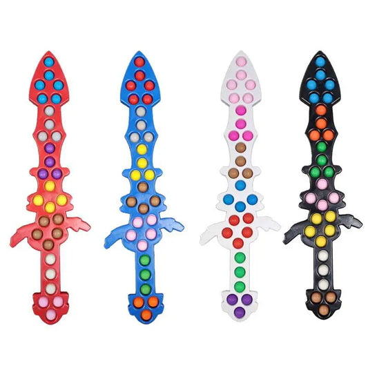 Bubble Popper Swords Stress Reliever Toy - Fun and Relaxing (Sold By Piece)