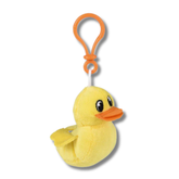 Plush Duck Backpack Clip On Keychain Toy In Bulk