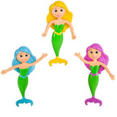 Mermaid Bendable Stocking Stuffer kids Toys In Bulk