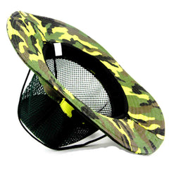 Bulk Camouflage Mesh Boonie Hats For Men's - Assorted