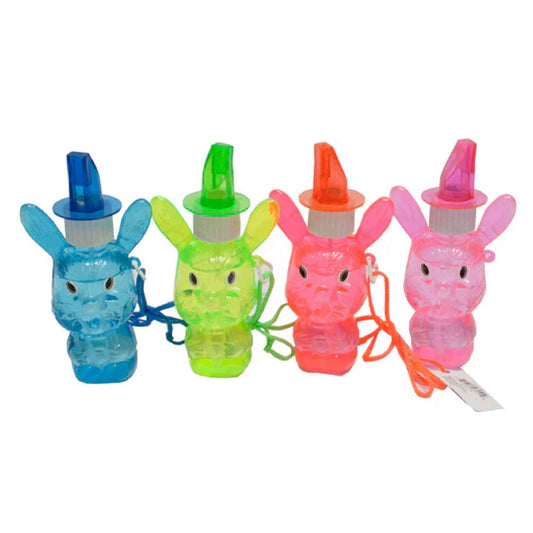 Rabbit Shaped Bubbles Blower For Kids Toy - Assorted Bulk