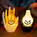 Halloween LED Hand Candles In Bulk - Assorted