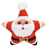 Soft Plush Stuffed Christmas Star Themed Kids Toy - Assorted