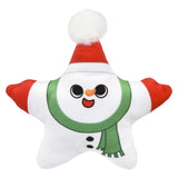 Soft Plush Stuffed Christmas Star Themed Kids Toy - Assorted