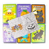 Halloween Themed Coloring Book For Kids - Assorted