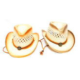 Straw Cowboy Hats For Little Kids - Assorted