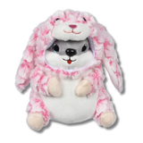 Plush Dressed Hamster Bunny Toy For Kids - Assorted