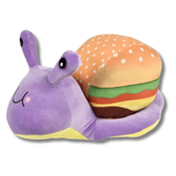 Stuffed Snail Foodies Plush Toy For Kids - Assorted