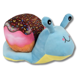 Stuffed Snail Foodies Plush Toy For Kids - Assorted