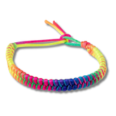 Rainbow Collor Friendship Bracelet For Kids In Bulk - Assorted