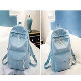Fashion Wild Senior High School Students Solid Color Women's Bag