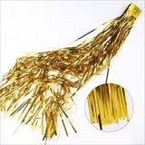 Wholesale Gold Foil Fringe Curtain for Home Décor & Birthday Party ( Sold By - 6 Piece)