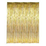 Wholesale Gold Foil Fringe Curtain for Home Décor & Birthday Party ( Sold By - 6 Piece)