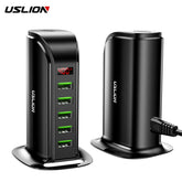 5 Port USB Charger HUB LED Display