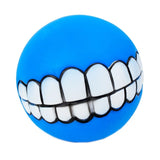2808GP Dog Chewing Rubber Ball Squeaky Cleaning Tooth Dog Chew Toy Home Funny Chewing Ball For Dogs Bite Resistant Pet Supplies