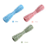 2307GP Dog Toothbrush Durable Dog Chew Toy Stick Soft Rubber Tooth Cleaning Point Massage Toothpaste Pet Toothbrush Molar Pet Supplies