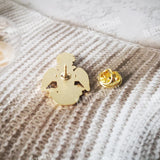 Masonic Lapel Pins Freemasonry Badge Mason Freemason BLM48 double heads eagle size 2.1*3.2cm Gold Plated Brooch Symbol Gift