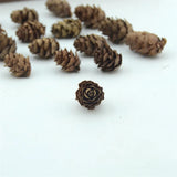 2808BA 50pcs Natural Cheap Mini Pine Nuts Artificial Fake Fruit Vegetable For Home Wedding Decoration Christmas Tree Decoration