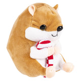 Christmas Themed Plush Hamster Kids Toy In Bulk - Assorted