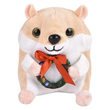 Christmas Themed Plush Hamster Kids Toy In Bulk - Assorted
