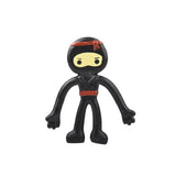 Mini Bendable Ninjas Kids Toys In Bulk- Assortetd