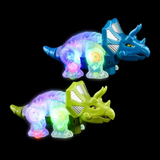 Light-Up Triceratops Toy For Kids - Assorted