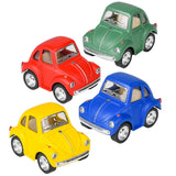 2" Die-Cast VW Beetle – Miniature Assorted Collectible Cars for Enthusiasts