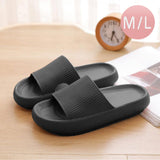 Comfortable and Cozy Solid Soft Sole Slippers - Available in M/L Size for Ultimate Relaxation