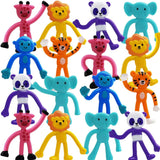 Mini  Bendable Zoo Animals kids Toys In Bulk- Assorted