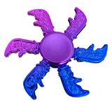 TA1510 Colorful Black Technology Fingertip Gyro Three-Leaf Cyclotron Gyro Student Useful Tool