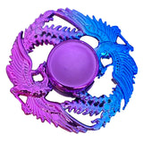 TA1510 Colorful Black Technology Fingertip Gyro Three-Leaf Cyclotron Gyro Student Useful Tool